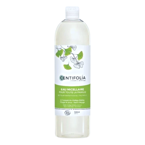 Nước Tẩy Trang Centifolia Micellar Water Chiết Xuất Lá Bạch Quả 500ml