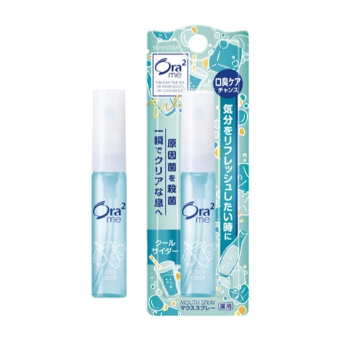 Xịt Thơm Miệng SUNSTAR Ora2 Giữ Hơi Thở Thơm Mát Có Nhiều Hương Giao Ngẫu Nhiên