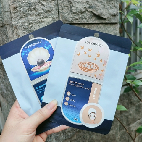 Combo 10 Miếng Mặt Nạ Foodaholic Essential Mask Cung Cấp Vitamin, Dưỡng Chất Cho Da, Chăm Sóc Da Toàn Diện 23g Hàn Quốc