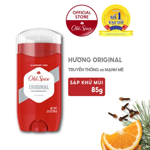 [Chính hãng] Lăn khử mùi  Old Spice  hương thơm nam tính khử mùi bền bỉ suốt 48h không gây vệt ố vàng