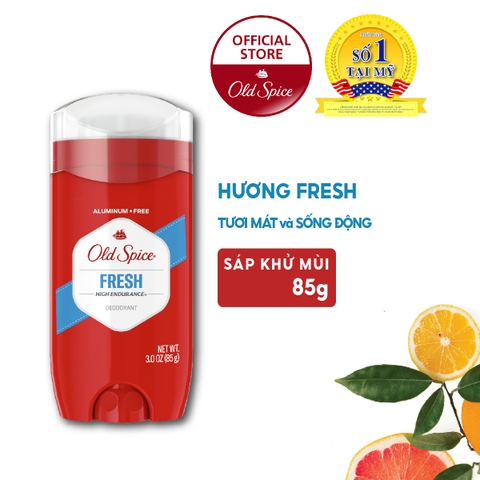 [Chính hãng] Lăn khử mùi  Old Spice  hương thơm nam tính khử mùi bền bỉ suốt 48h không gây vệt ố vàng