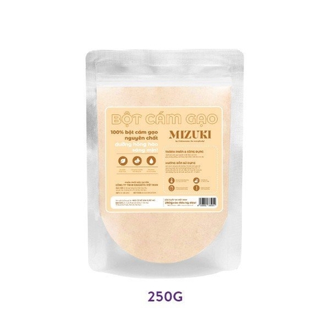 Bột Cám Gạo Nguyên Chất Mizuki Tẩy Tế Bào Chết Cơ Thể Và Da Mặt