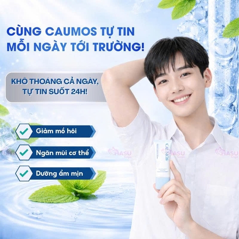 Kem Bôi Caumos Khử Mùi, Dưỡng Da, Giảm Tiết Mồ Hôi Tay Chân 30g