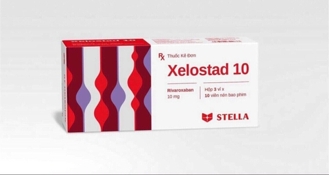 Thuốc kháng đông ngừa huyết khối Xelostad 10mg