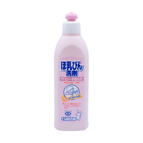 Nước rửa bình sữa, vệ sinh bình sữa Elmie dành cho trẻ trên 1 tuổi - 300ml