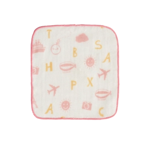 Khăn tay du lịch bộ 3 cái cho trẻ em Orunet 100% organic cotton - 35*35cm  Mã: OGWL4008