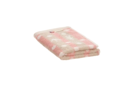 Khăn mặt chấm bi 100% cotton dành cho bé kích thước 60*120cm MS OG2005