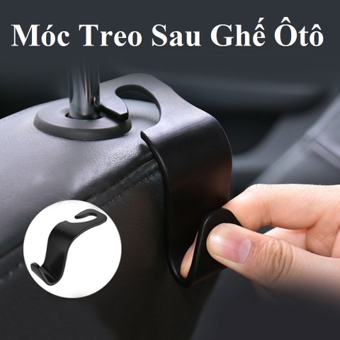 Móc Treo Đồ Sau Ghế Ôtô, Móc Treo Đồ Tiện Dụng Trong Xe Hơi, Giá Rẻ, TakyHome 9711