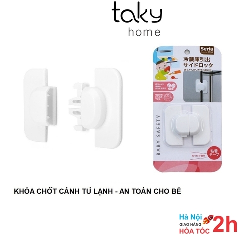 Khóa Cửa Tủ Lạnh An Toàn, Chốt Cánh Tủ Lạnh Giữ An Toàn Cho Bé, Tiện Dụng Trong Gia Đình - TakyHome 3106