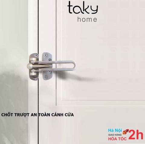 Chốt Trượt An Toàn Cửa, Đề Phòng Đột Nhập, Chống Mở Cửa Từ Bên Ngoài, Taky Home 3150