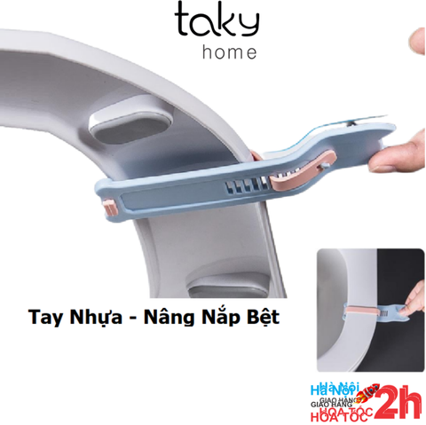 Tay Nâng Nắp Bệt, Tiện Dụng, Vệ Sinh, Sạch Sẽ - Tiện Lợi Cho Phòng Vệ Sinh Trong Gia Đình, Taky Home 5215