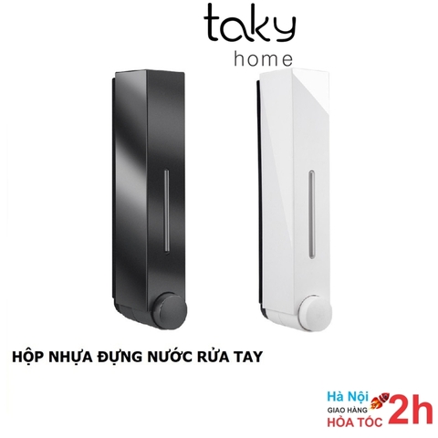 Hộp Đựng Nước Xà Phòng Treo Tường Rửa Tay, 420 ml Tiện Dụng Cho Phòng Tắm, Gọn Gàng - TakyHome 5300