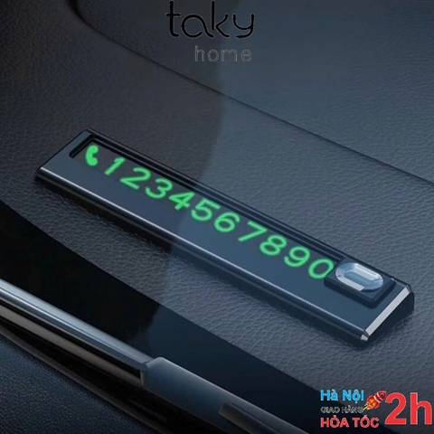 Bảng ALo Xe Hơi, Ghi Số Điện Thoại Gắn Taplo Xe ôtô, Nếu Đỗ Xe Vướng Đường Lối Đi Mọi Người Biết Số GỌI - Takyhome 9300