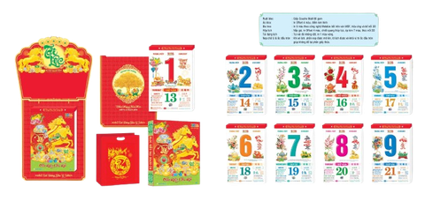 Lịch bloc HT8 (20X30) 2026-HT