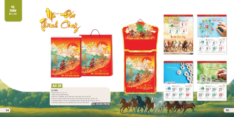 Lịch 52 tuần AH25/26/27/28 2026-AH