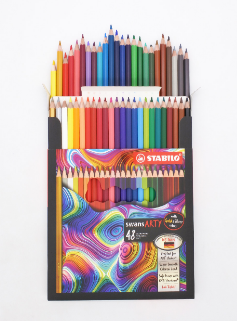 Chì màu Stabilo Swans Arty 1520/48 cây dài-TA