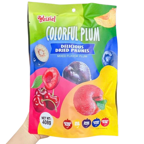 Hạt xí muội colorful Plum Omai Mixed(xanh) 408gr-SWOT