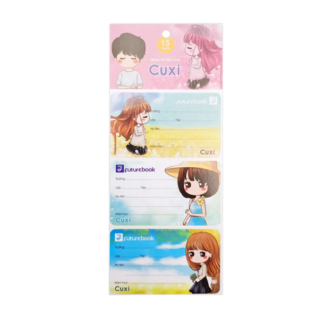 Nhãn tập Futurebook Cuxi N131-AĐ