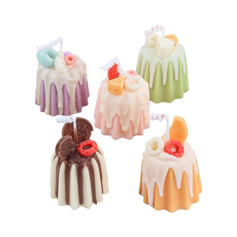 Nến thơm bánh pudding-BL