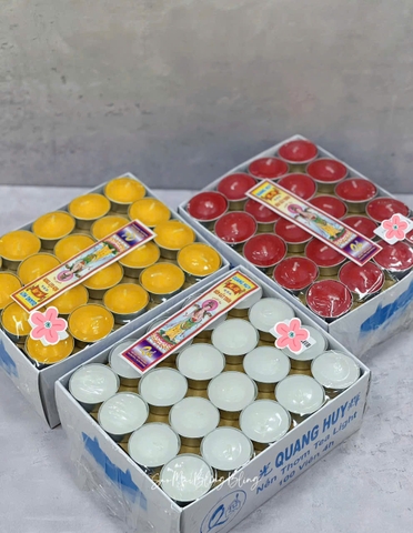 Nến thơm Tealight 4 giờ-HP/PL/BL