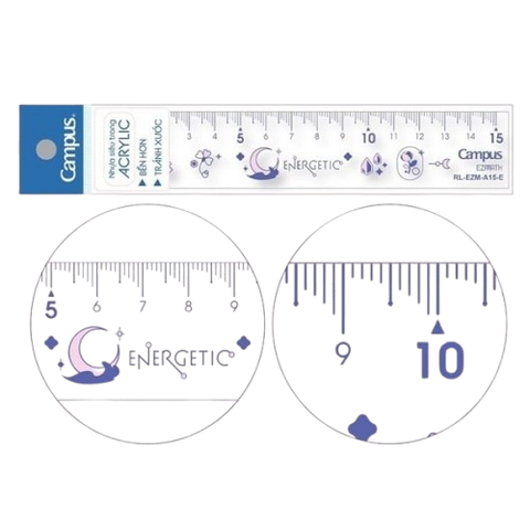 Thước Campus 15cm RL-A150EC-S-208