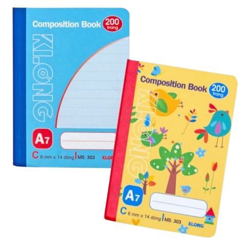 Sổ KLong A7 kẻ ngang TP3303 (200 trang)-KL
