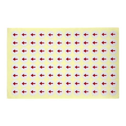 Decal mũi tên (Xấp)-NCV