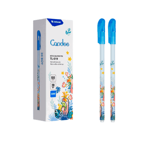 Bút bi TL-019 xanh-LV