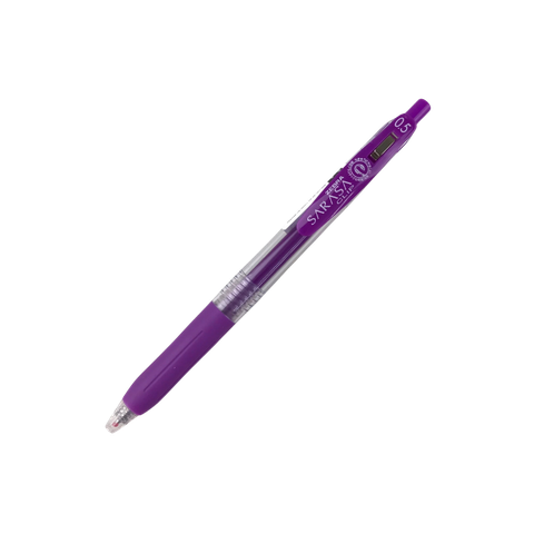 Bút nước Sarasa clip vintage JJ15 tím-MS