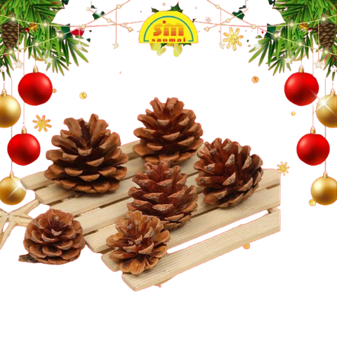 Noel-Trái thông 4cm 6c 91-401-JC