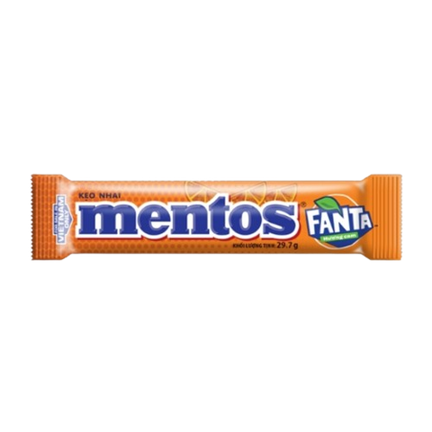 Kẹo thỏi mentos hương cam 30g-T