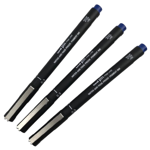 Bút vẽ kỹ thuật Pin-200 0.3mm đen-TA