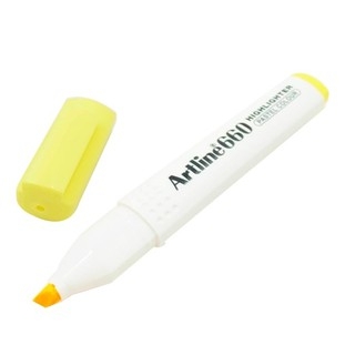 Dạ quang Artline Pastel 660 vàng-PM