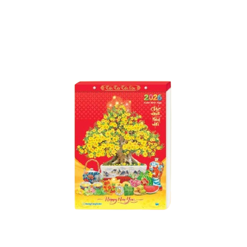 Lịch bloc HT15 (17X24) rời 2026-HT