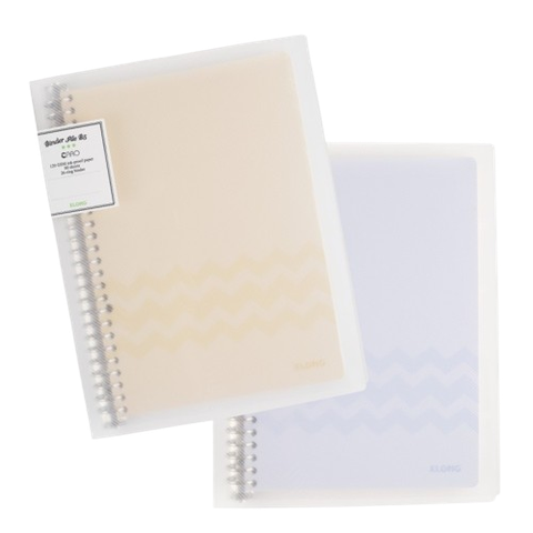 Sổ KLong B5 Caro  kẹp còng sắt 26 chấu TP550 (80 trang)-KL