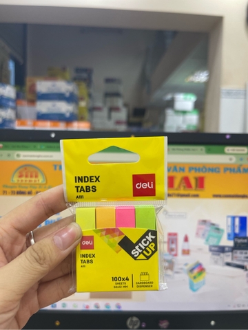 Notes 2x2 Deli A11102 4 cột màu