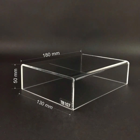 Hộp mica không nắp Enter TB107 180X130X50mm mica dày 3mm-SM
