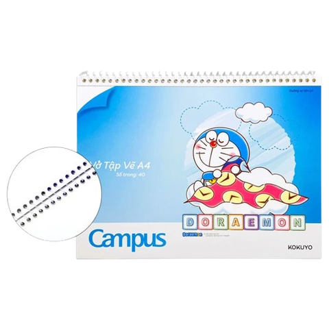 Tập vẽ A4 Campus SKB-A4DOR-07 (40 tờ)-VT