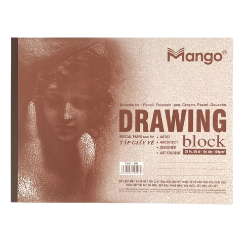 Tập vẽ A3 Mango Drawing-BV