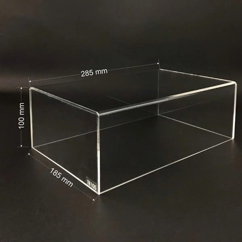 Hộp mica không nắp Enter TB105 285X185X100mm mica dày 3mm-SM