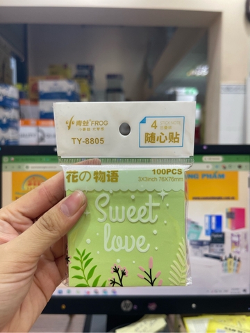 Notes 3x3 TY-8805 4 lớp màu