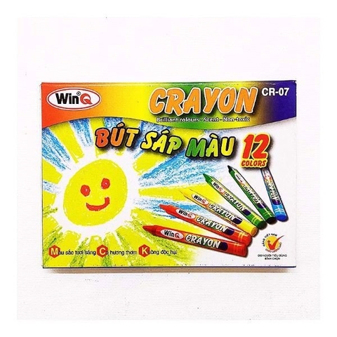 Sáp WinQ 12 màu CR-07