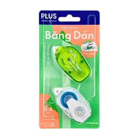 Băng dán Plus 120-V014 x.lá-HV