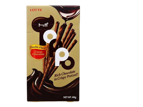 Bánh que Lotte Toppo nhân cocoa chocolate 40g-GL