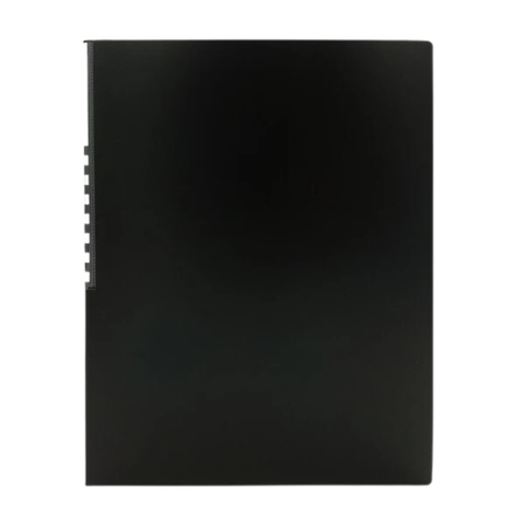 Bìa còng nhẫn Plus A4S 98-V064-đen-VT/HV