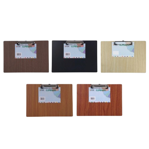 Bìa trình ký đơn gỗ A4 Enter G08 ngang-SM