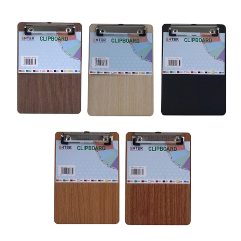 Bìa trình ký đơn gỗ A5 Enter G09 đứng-SM