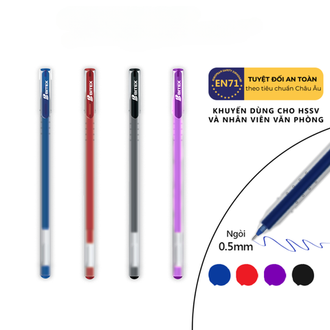 Bút nước Bitex G04 tím-BT