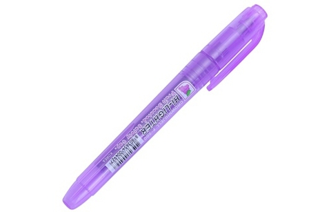 Dạ quang Crown F500 tím