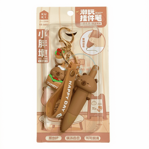 Bút kiểu + móc khóa KK-8402-TL